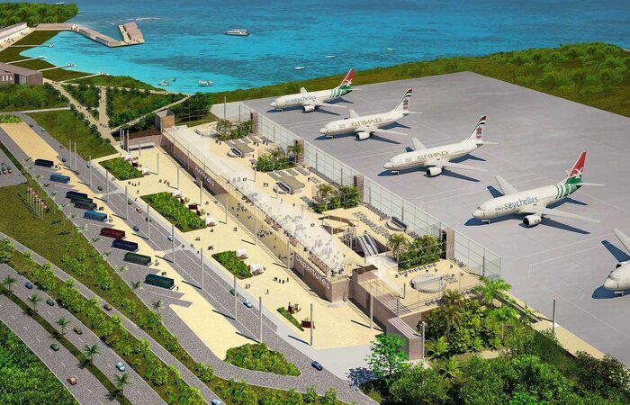 Nouvel aéroport des Seychelles