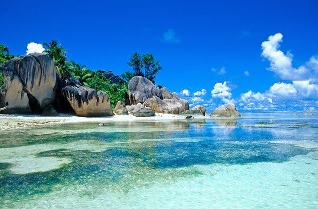 Plage Seychelles