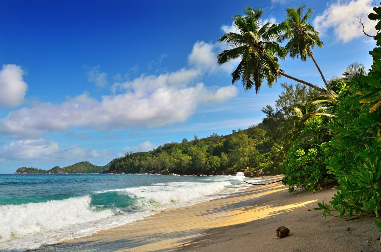 Mahe plage des Seychelles